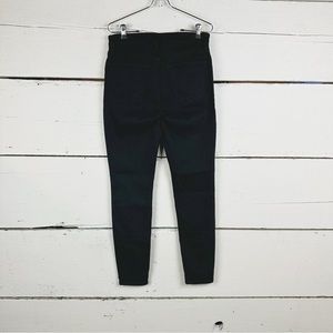 Lulus high rise skinny jeans black size 30